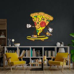 pizza skater artwork led neon sign light 3