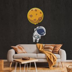 planet balloon artwork led neon sign light 1 3