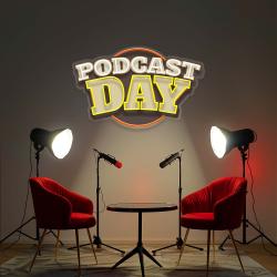 podcast day artwork led neon sign light 3