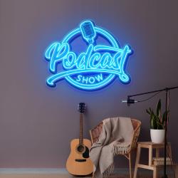podcast show artwork led neon sign light 1