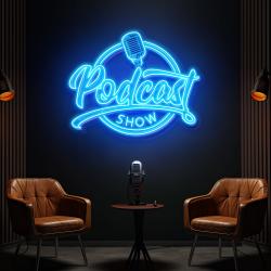 podcast show artwork led neon sign light 2