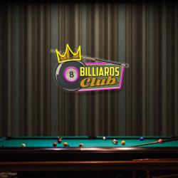 pool billiards rec room decor artwork led neon sign light 3