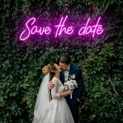 save the date led neon sign light 1