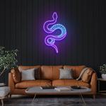 snake led neon sign light 0
