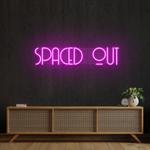 spaced out led neon sign light 0