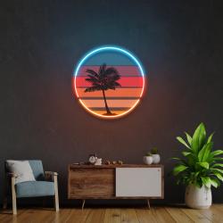 sunset retro artwork led neon sign light 2