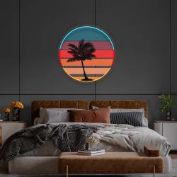 sunset retro artwork led neon sign light 3