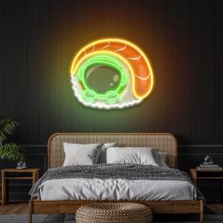 sushi astronaut art work led neon sign light 1