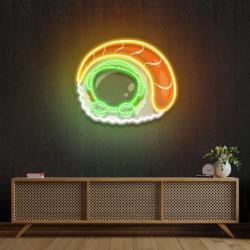 sushi astronaut art work led neon sign light 2