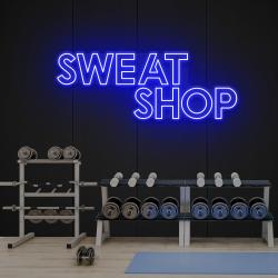 sweat shop led neon sign light 1