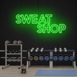 sweat shop led neon sign light 2