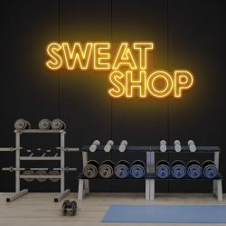 sweat shop led neon sign light 4