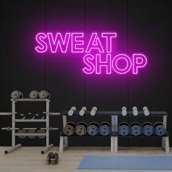 sweat shop led neon sign light 5