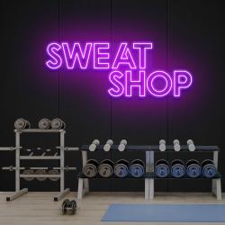 sweat shop led neon sign light 6