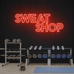 sweat shop led neon sign light 7