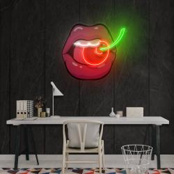 sweet cherry artwork led neon sign light 1