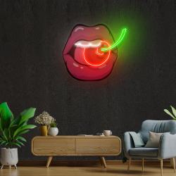sweet cherry artwork led neon sign light 2