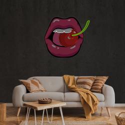 sweet cherry artwork led neon sign light 3