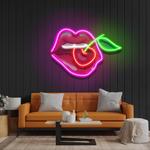 sweet cherry led neon acrylic artwork led neon sign light 0