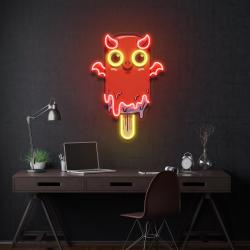 sweet cute vampire ice cream artwork led neon sign light 1