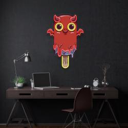 sweet cute vampire ice cream artwork led neon sign light 3