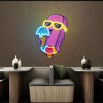 sweet summer cute ice cream artwork led neon sign light 0