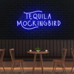 tequila mocking bird led neon sign light 1