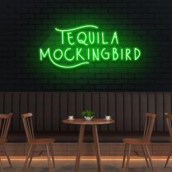 tequila mocking bird led neon sign light 2