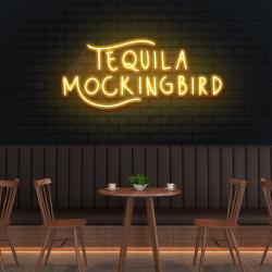tequila mocking bird led neon sign light 3