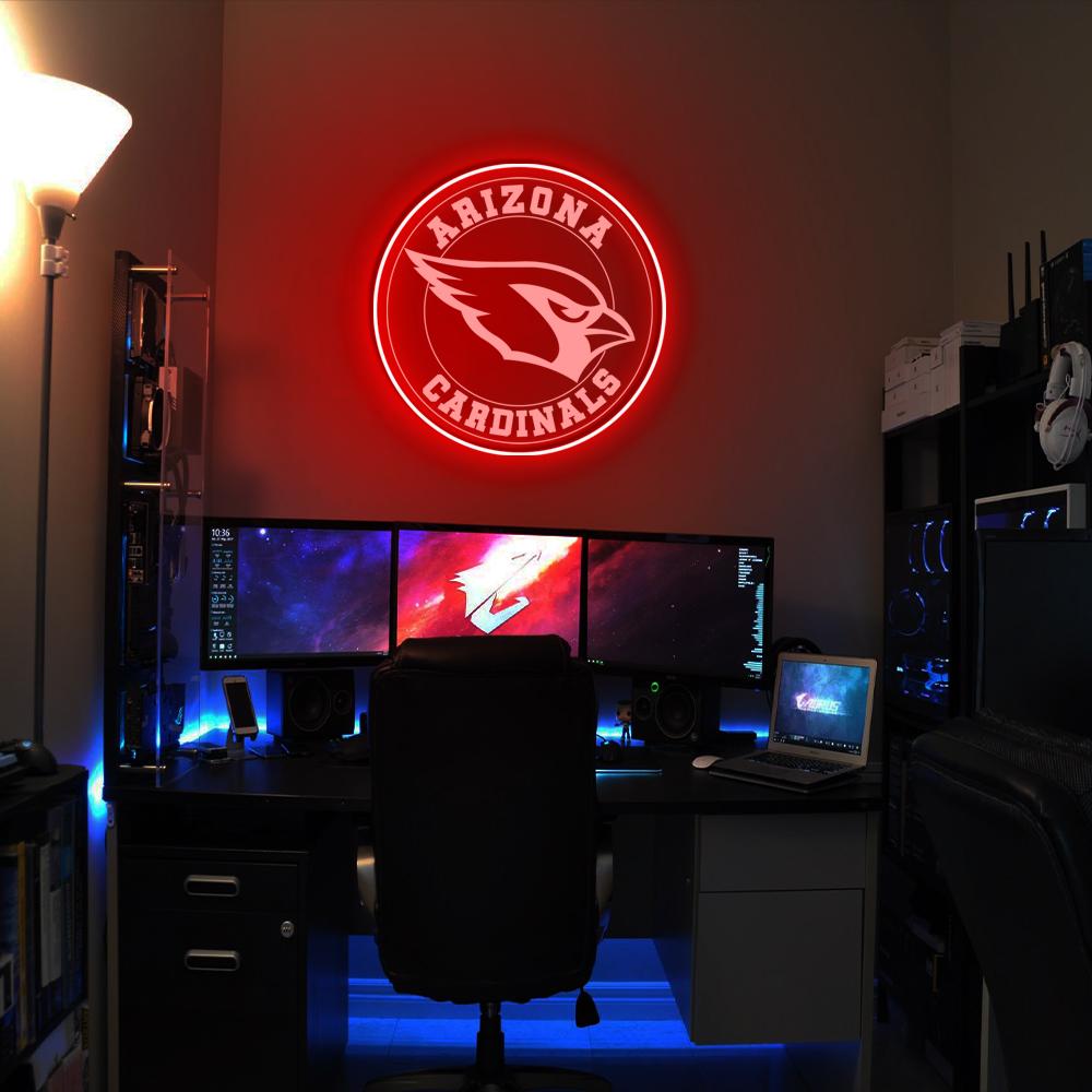 Arizona Cardinals Laser Sign LED Sign 1 the art of neon sign 1137 1