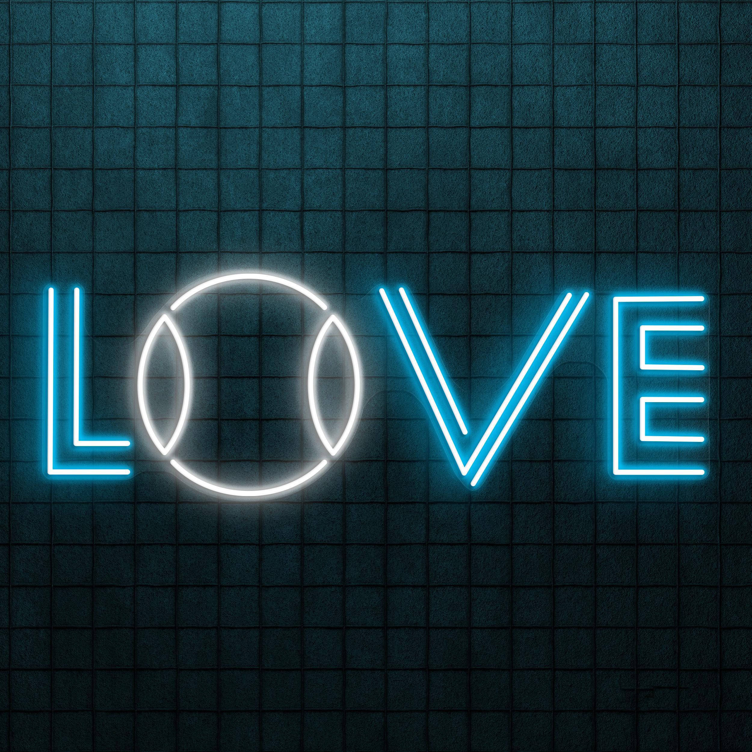 Love Neon Sign, Love LED Light, Love Ball Wall Art the art of neon sign 1543 0