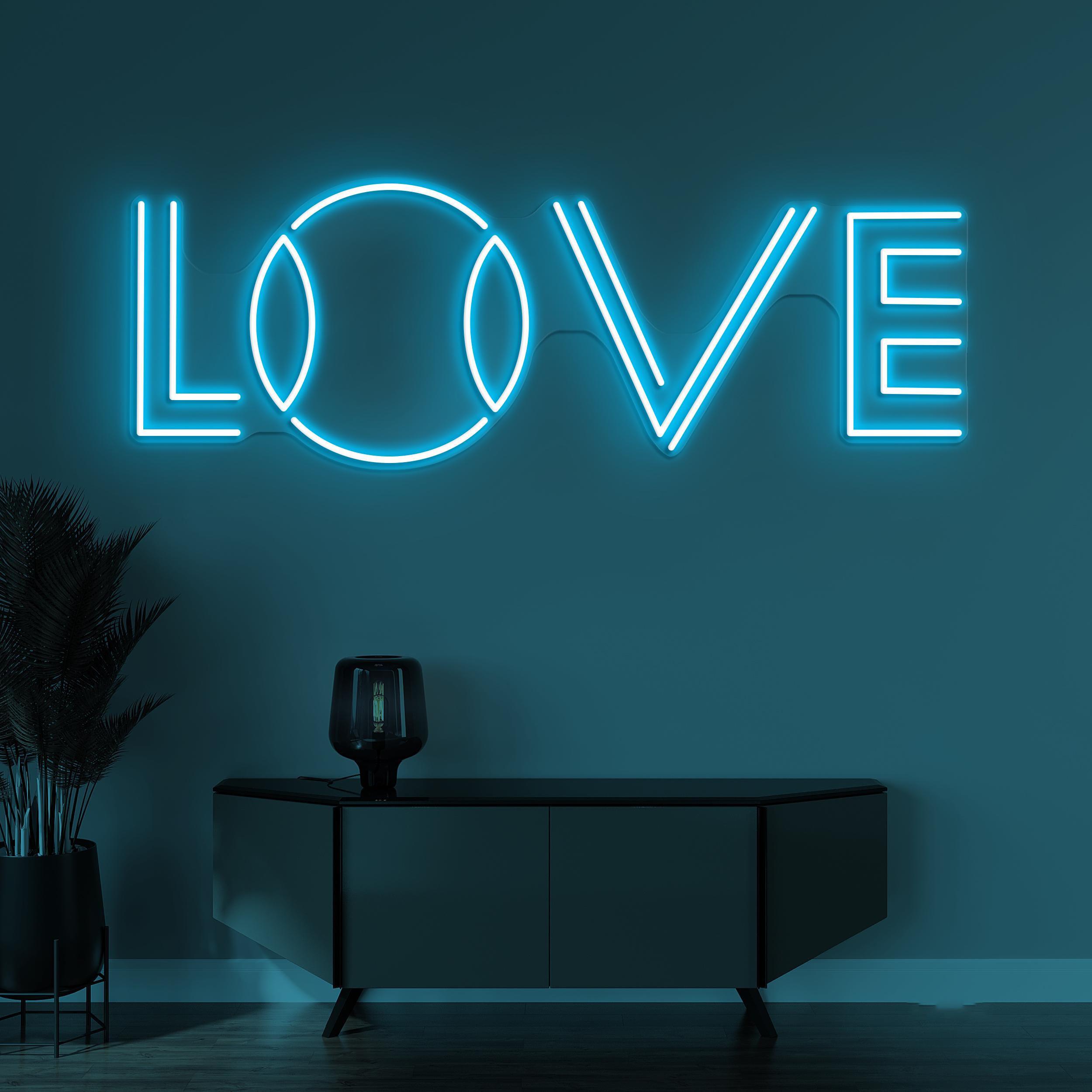 Love Neon Sign, Love LED Light, Love Ball Wall Art 2 the art of neon sign 1543 2