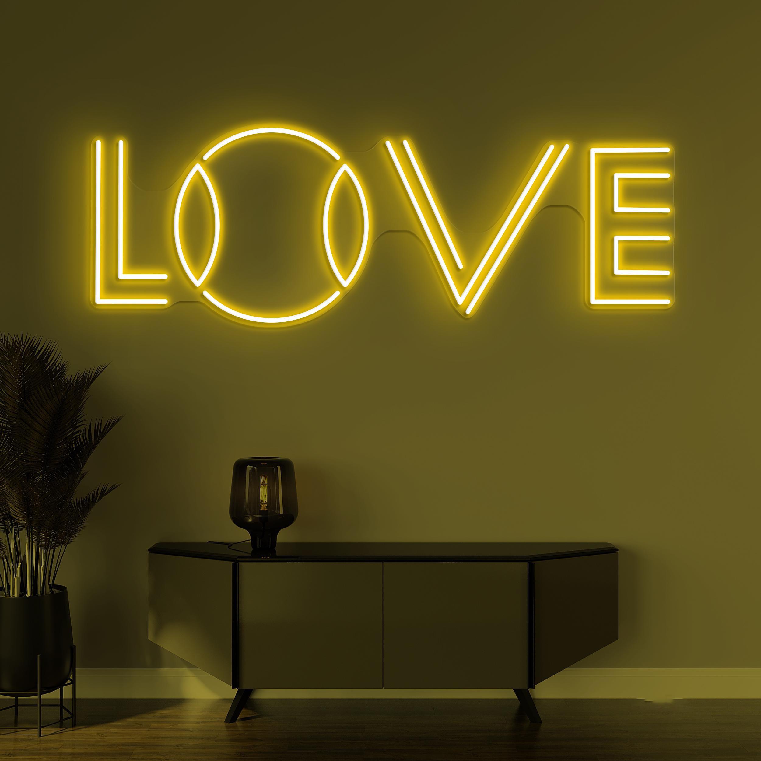 Love Neon Sign, Love LED Light, Love Ball Wall Art 5 the art of neon sign 1543 5