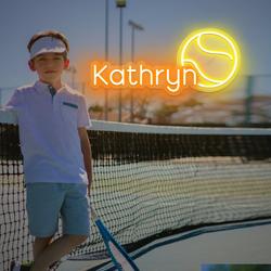 Custom Name Tennis Neon Sign, Custom Tennis Ball Led Sign, Tennis Club Light, Tennis Lover Decor, Tennis Shop Wall Decor, Christmas Gifts
