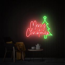Merry Christmas Neon Sign, Christmas Led Sign, Custom Neon Sign, Christmas Decor, Christmas Party Decor, Neon Bar Sign, Christmas Gift