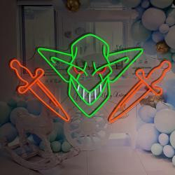 Neon Sign Custom ,Custom Animation Neon sign , Anime Neon Sign, Home Bedroom Game Room Decor, Neon Sign Art, Neon Light, Led Sign Halloween