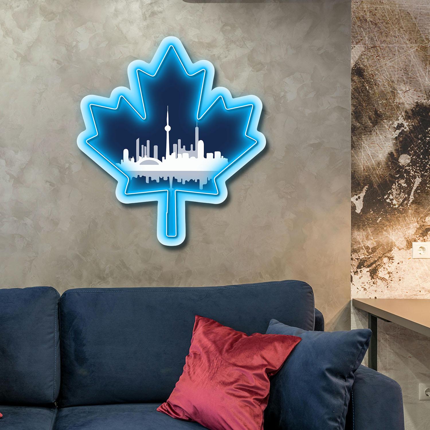 Toronto Maple Leafs Acrylic Neon LED Sign NHL Hockey Fan Club Wall Art Decor the art of neon sign 3946 0
