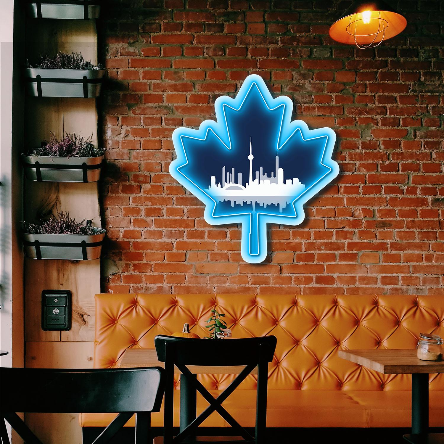 Toronto Maple Leafs Acrylic Neon LED Sign NHL Hockey Fan Club Wall Art Decor 3 the art of neon sign 3946 3