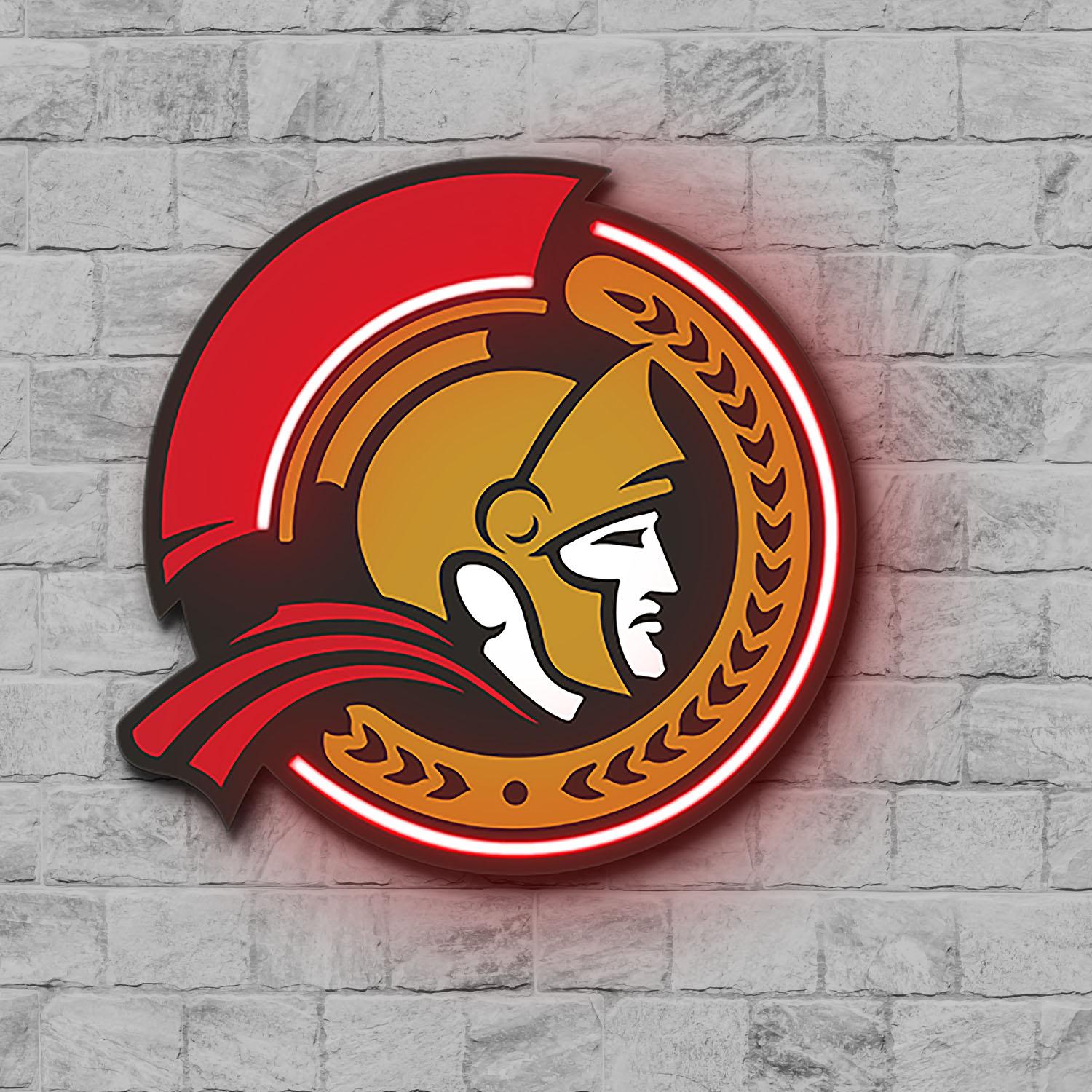Ottawa Senators Acrylic Neon LED Sign NHL Hockey Fan Club Wall Art Decor 1 the art of neon sign 3951 1