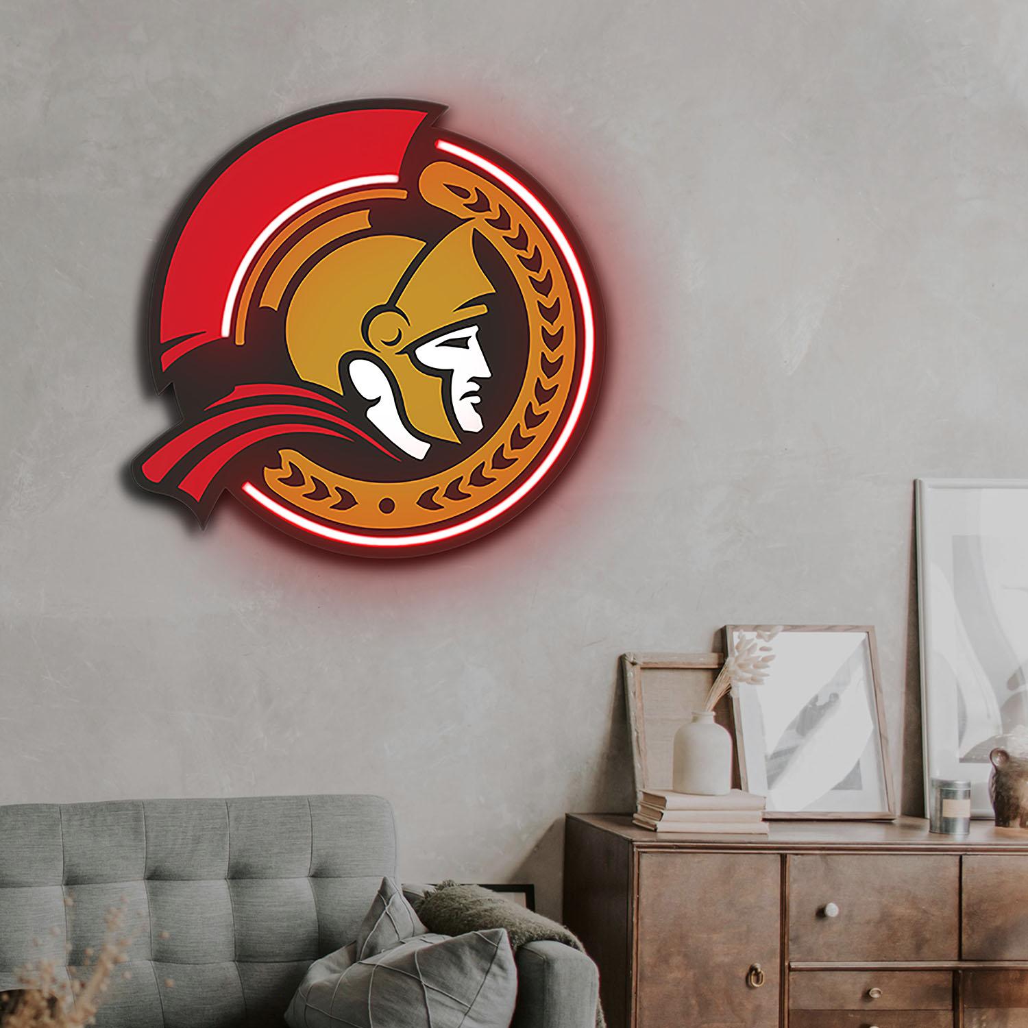 Ottawa Senators Acrylic Neon LED Sign NHL Hockey Fan Club Wall Art Decor 2 the art of neon sign 3951 2