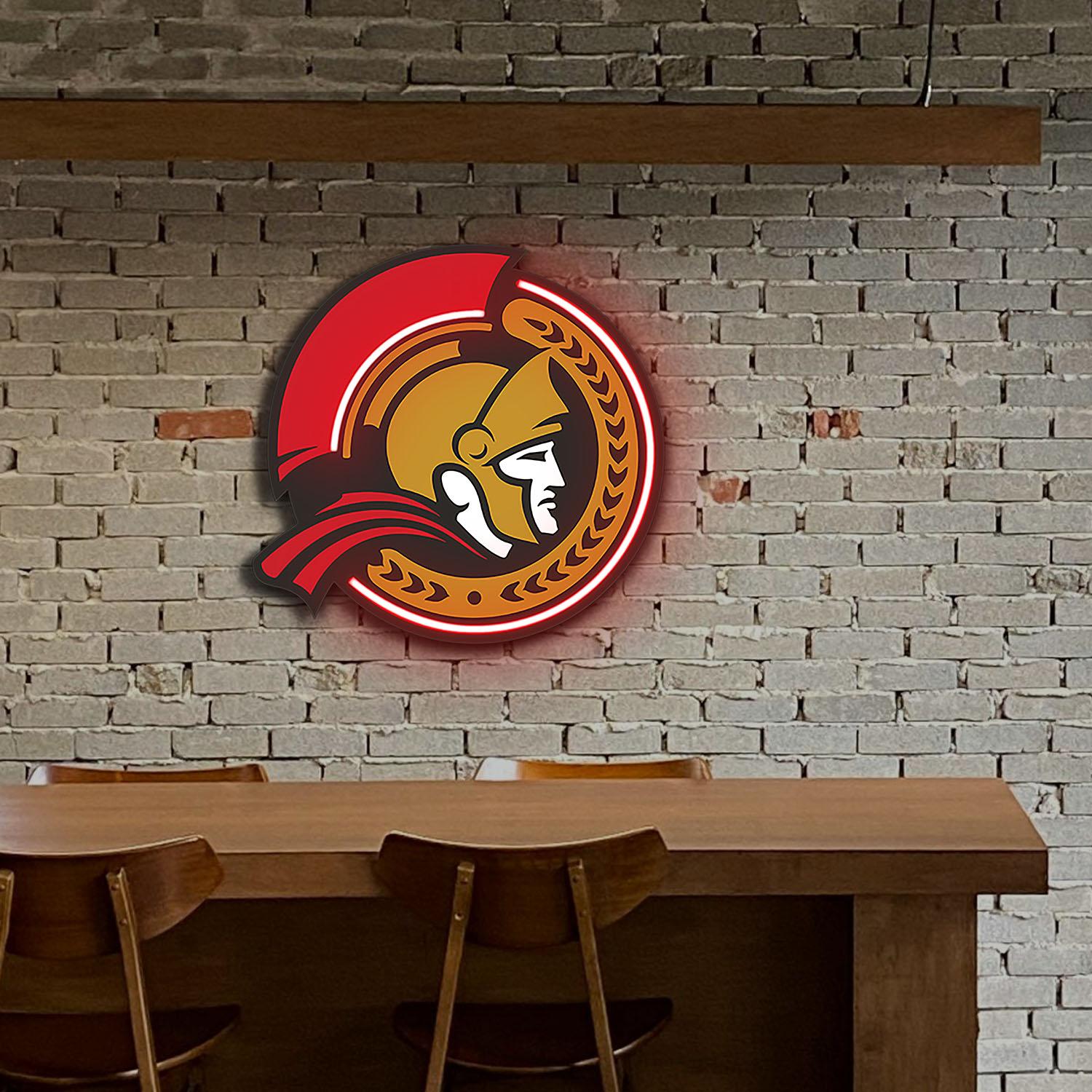 Ottawa Senators Acrylic Neon LED Sign NHL Hockey Fan Club Wall Art Decor 4 the art of neon sign 3951 4