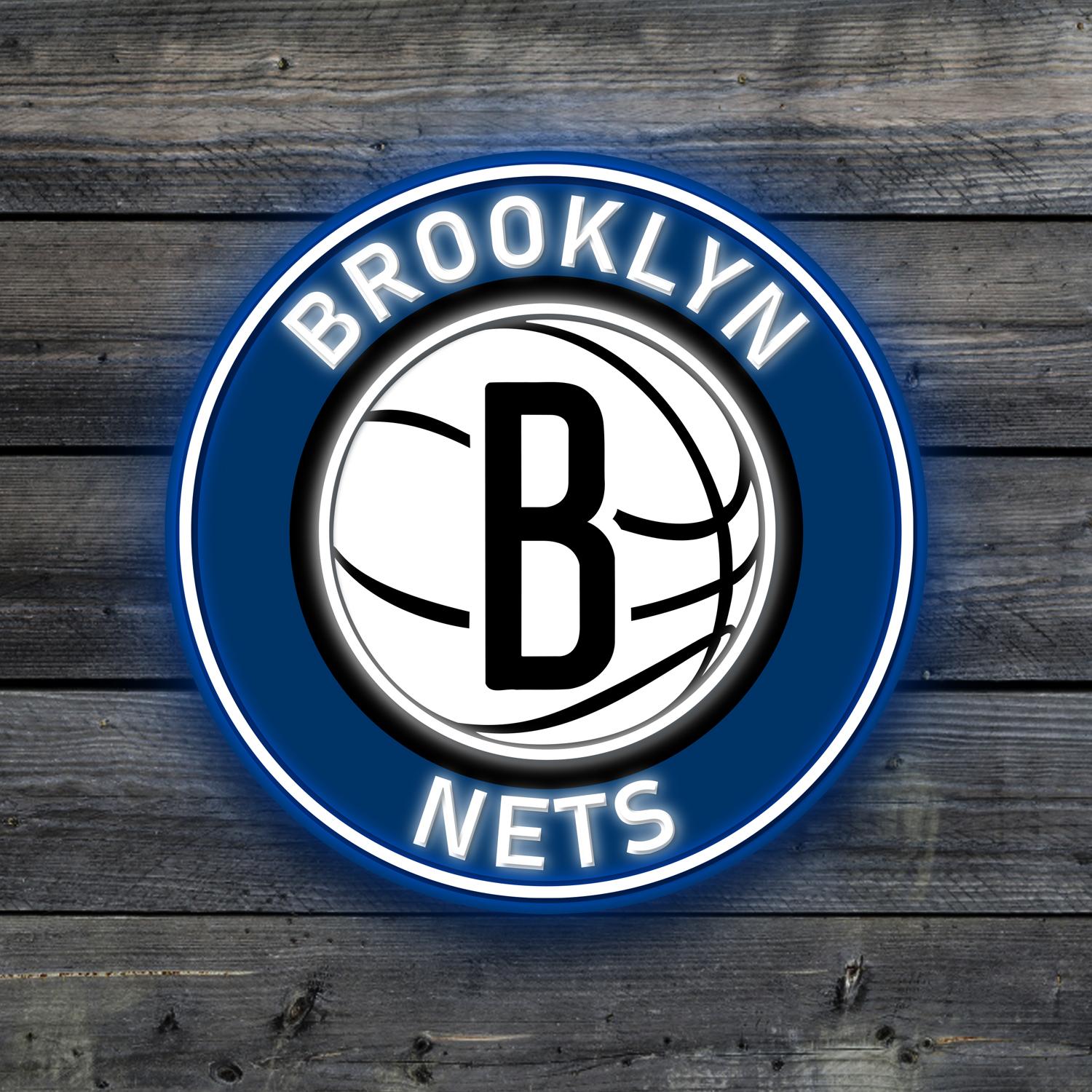NBA Brooklyn Nets Acrylic Artwork LED Neon Sign Basketball Home Decor 8 the art of neon sign 4085 8