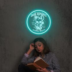 Dark Romance Readers Society Neon Sign