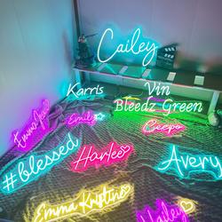 Custom Neon Sign, Wedding Signs, Family Name Neon Signs, Led Neon Light