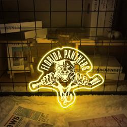 Florida Panthers Ice Hockey LED Laser Sign LED Sign