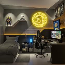 the art of neon sign 888 3