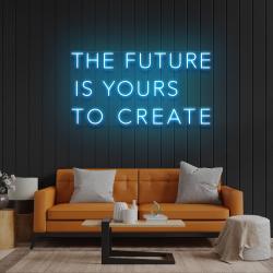 the future is yours to create led neon sign light 3