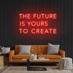 the future is yours to create led neon sign light 6