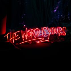 the world is your led neon sign light 1