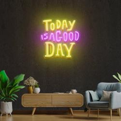 today is a good day artwork led neon sign light 2